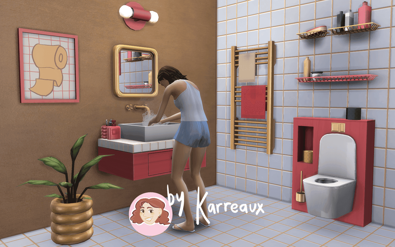 Галерея мода Набор для ванной ColorPop Bathroom Set #2